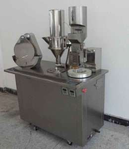 Semi-Automatic Pharmaceuticals Capsules Filling Machine