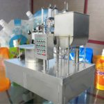 Automatic Stand Up Pouch Liquid Filling Capping Machine